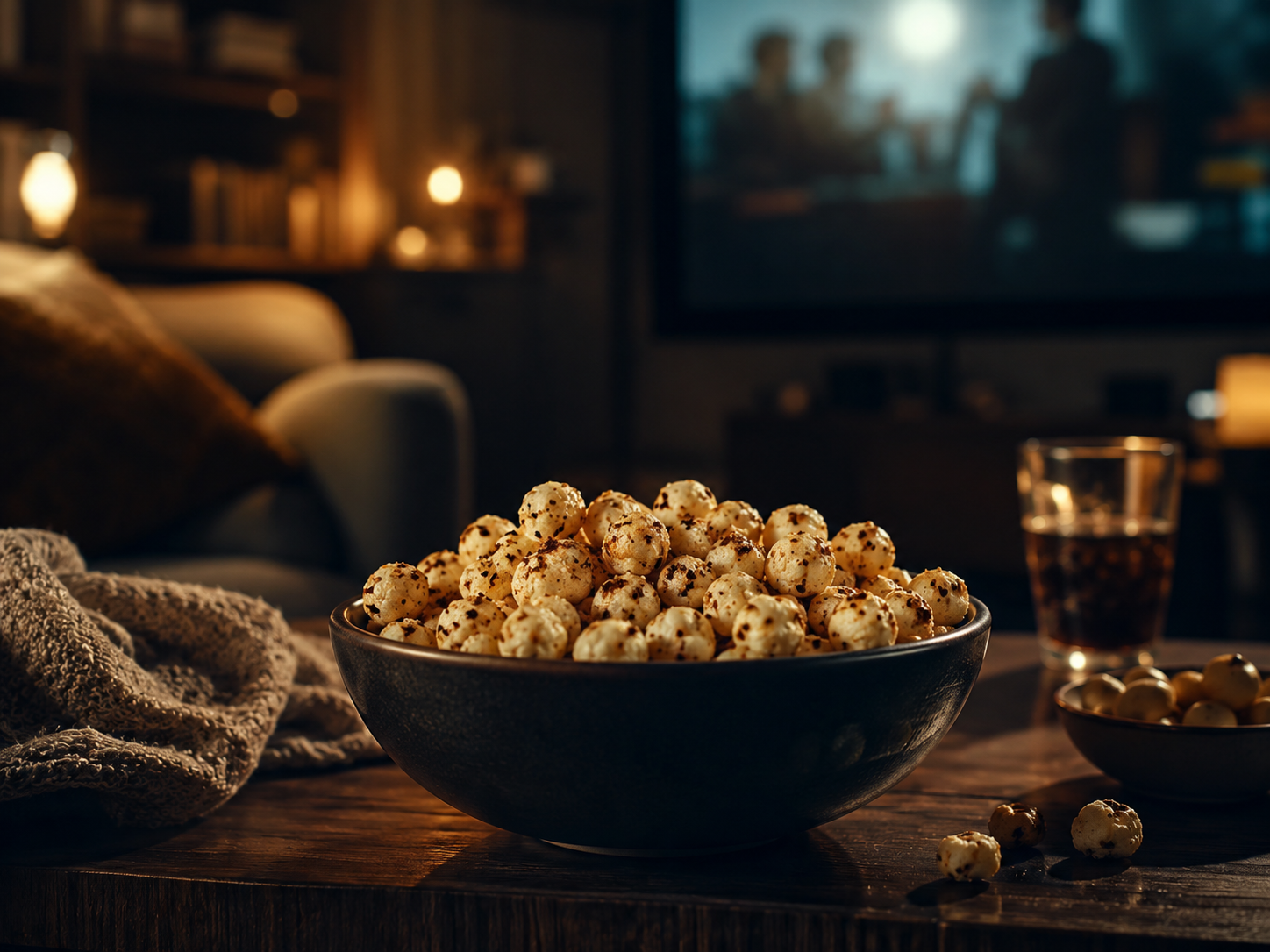 Premium roasted snack bowl