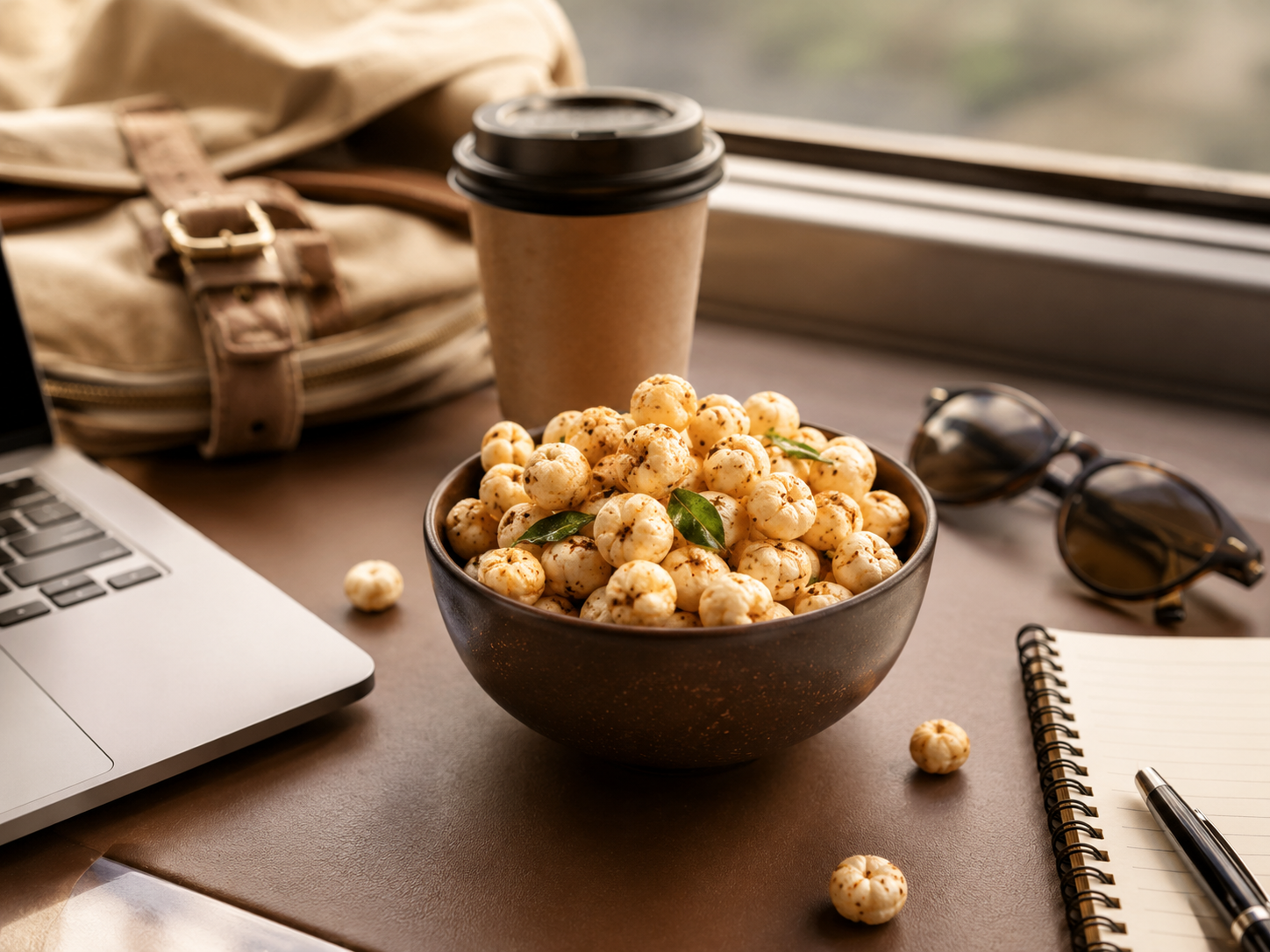 Modern snack lifestyle moment